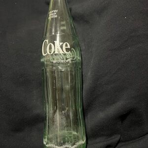Coke Glass Bottle 1977 Louisville Kentucky